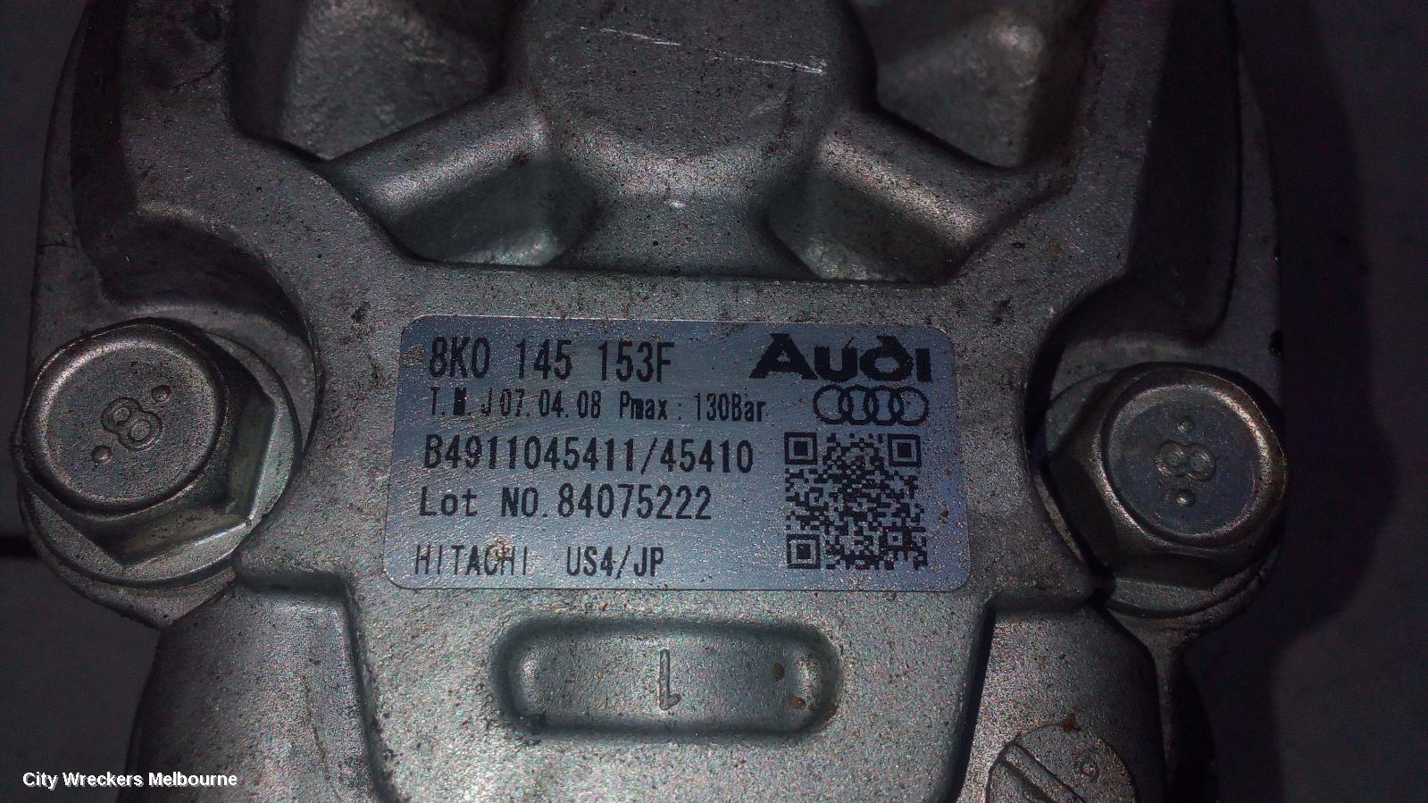 AUDI A4 STEERING PUMP, PETROL, 1.8, B8 8K, 02/2008 - 06/2012