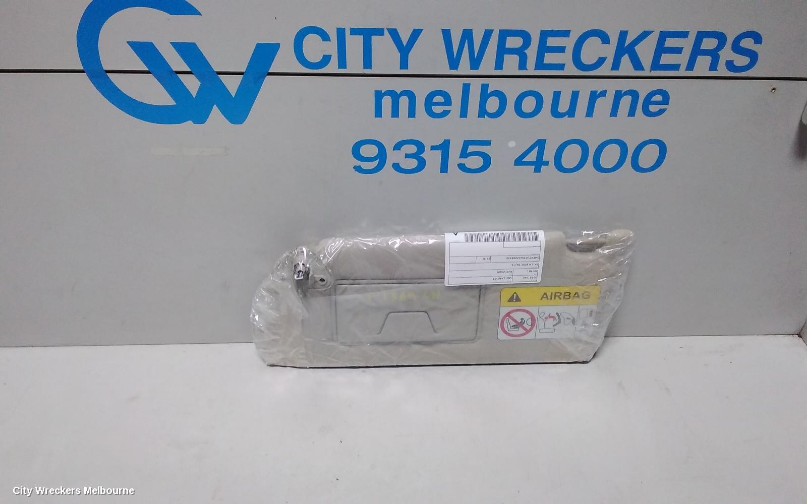 MITSUBISHI OUTLANDER SUNVISOR, ZK, LH SIDE, 04/2015 ONWARDS