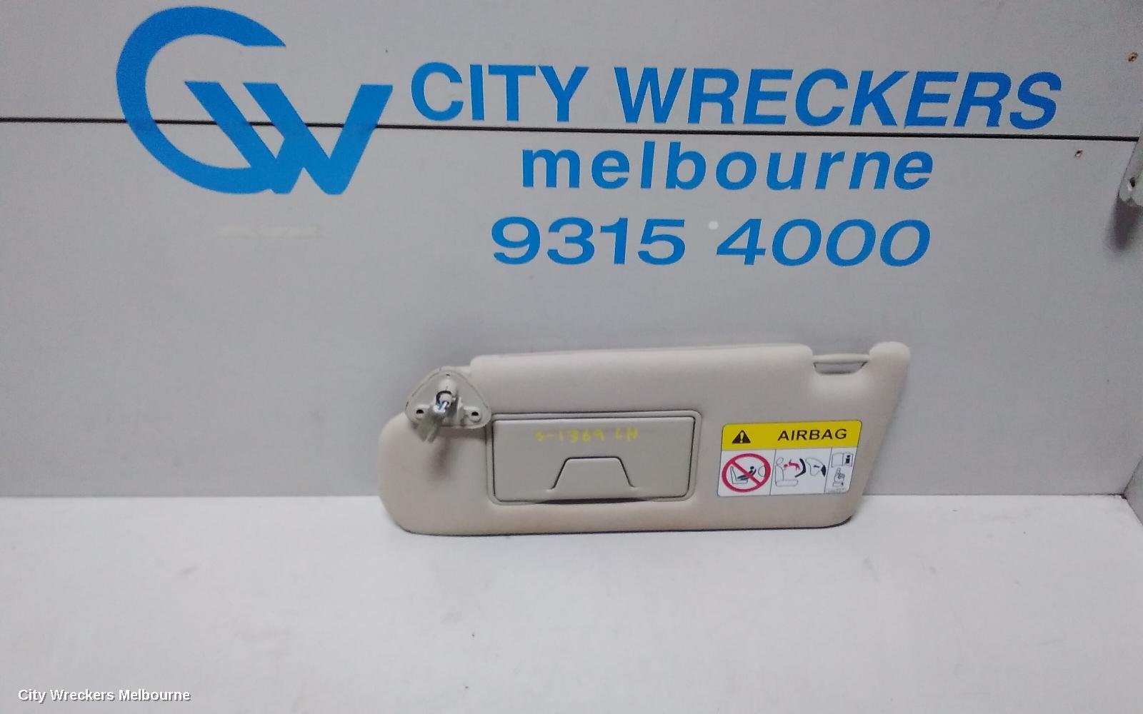 MITSUBISHI OUTLANDER SUNVISOR, ZK, LH SIDE, 04/2015 ONWARDS