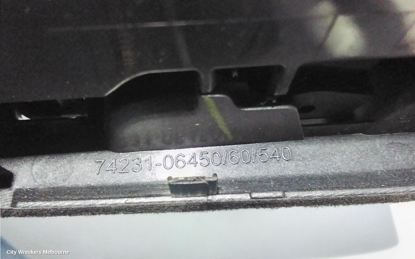 TOYOTA CAMRY PWR DR WIND SWITCH, RH FRONT (MASTER SWITCH), ASV50/AVV50, 12/2011 - 10/2017
