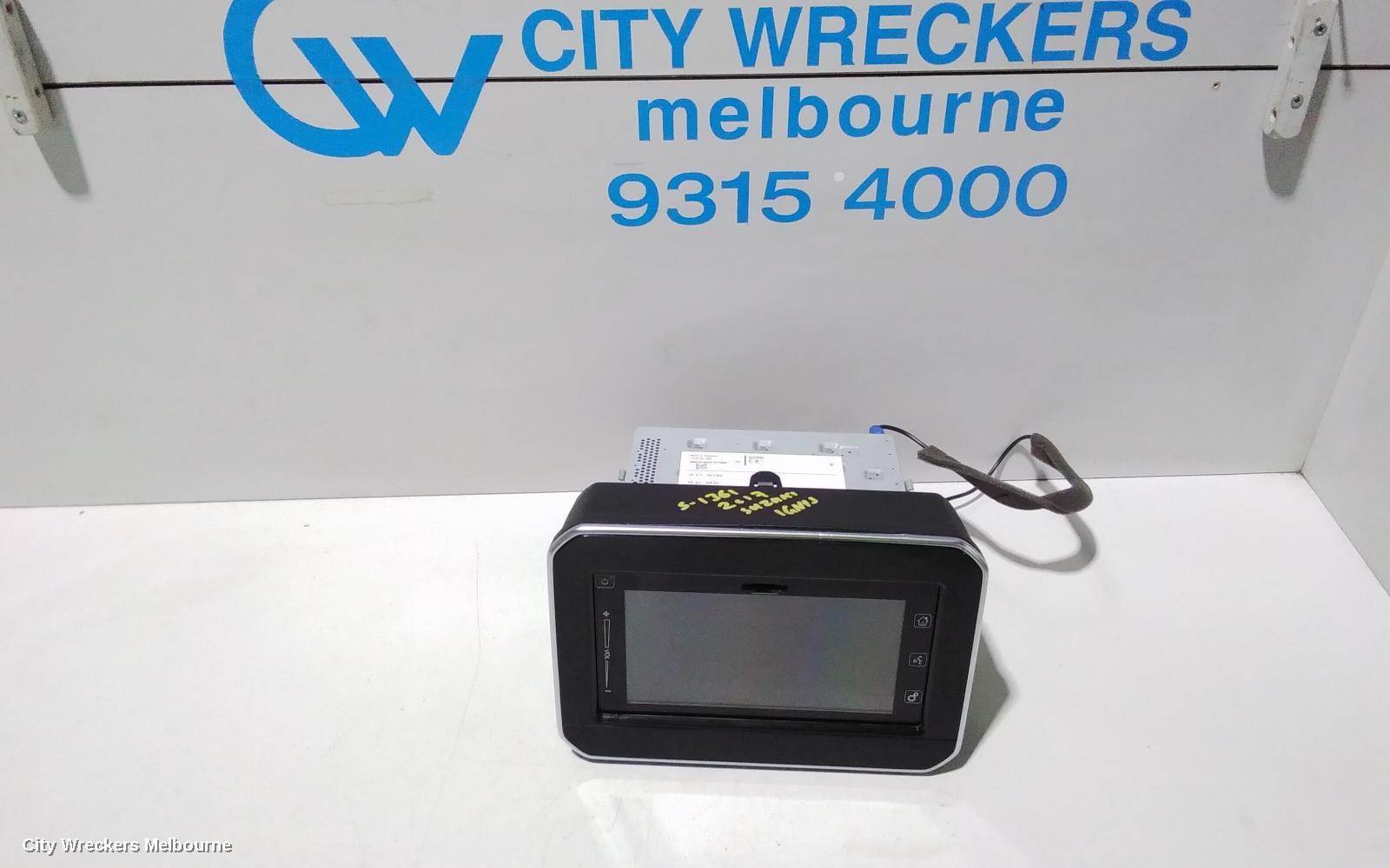 SUZUKI IGNIS RADIO/CD/DVD/SAT/TV, DISPLAY UNIT, 7IN TOUCH SCREEN, SAT NAV TYPE, MF, 11/2016 ONWARDS