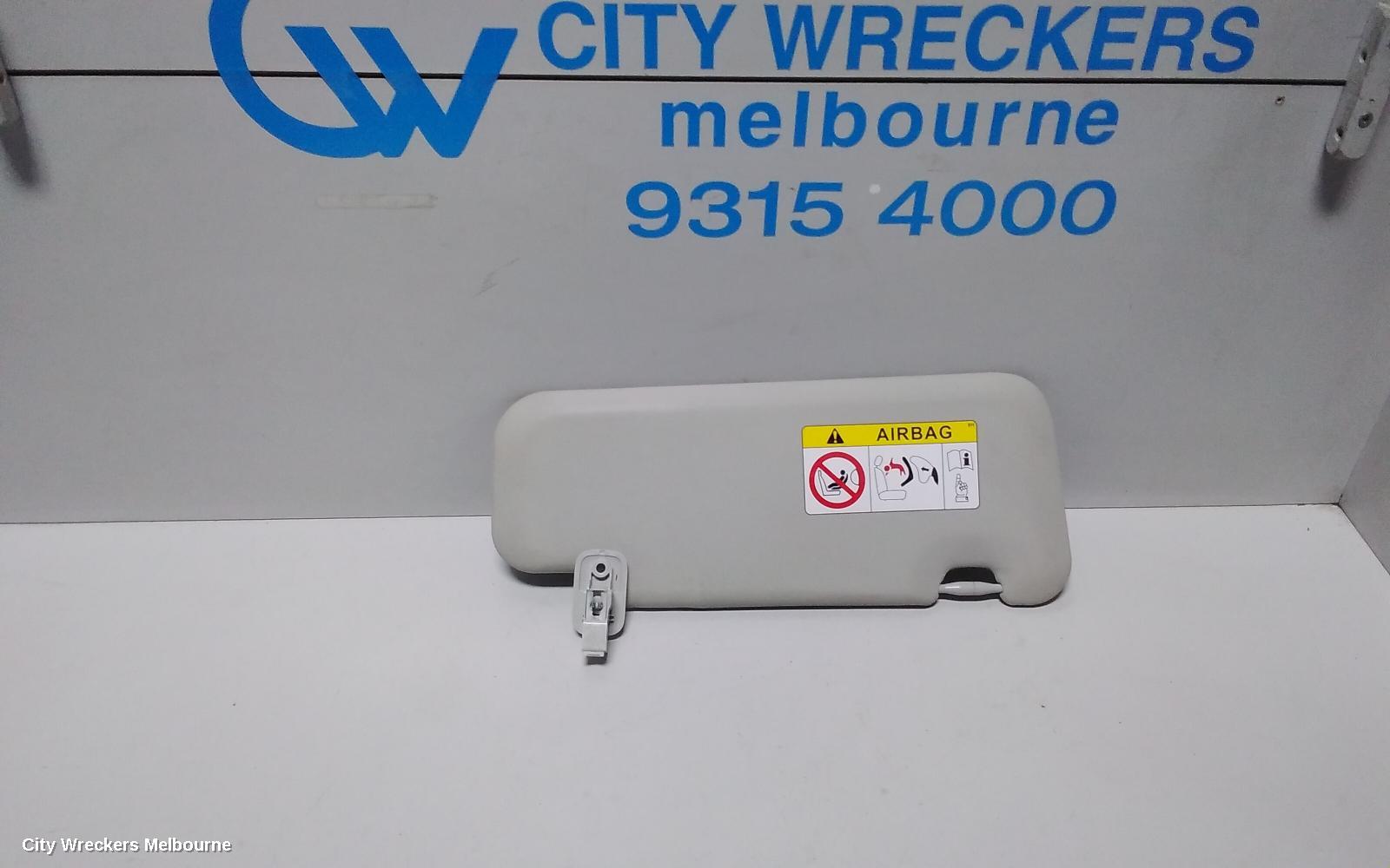MAZDA 3 SUNVISOR, BM, LH SIDE, 06/2013 - 05/2016