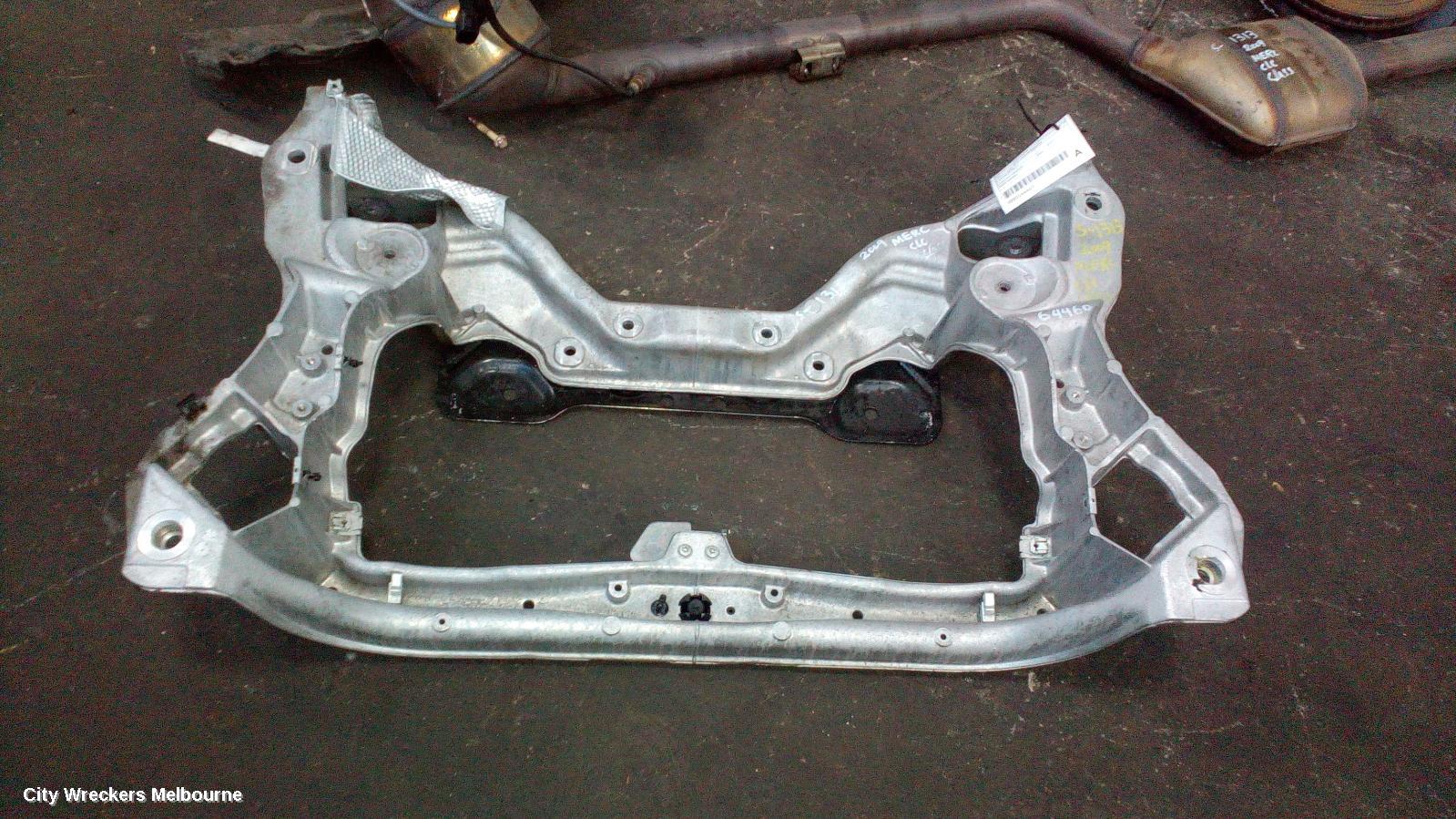 MERCEDES CLC CLASS FRT XMEMBER/CRADLE, CL203 08/2008 - 03/2011