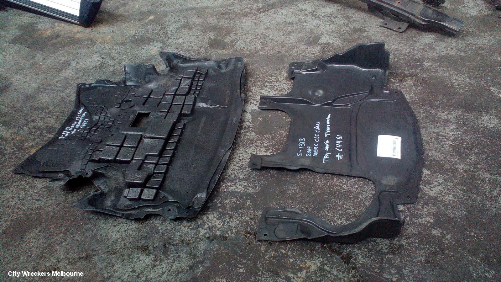 MERCEDES CLC CLASS LOWER ENGINE SPLASH TRAY, CL203, 08/2008 - 03/2011