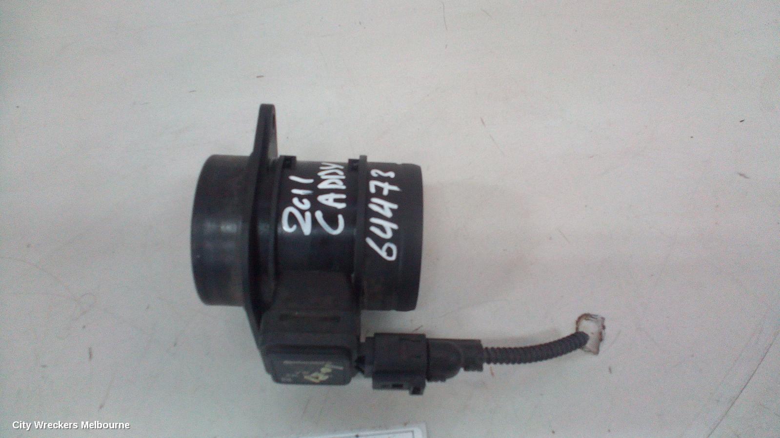 VOLKSWAGEN CADDY AIR FLOW METER, 1.6, DIESEL, 2K, 08/2010 - 06/2015