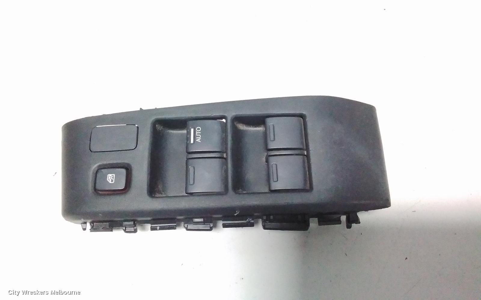 HONDA JAZZ PWR DR WIND SWITCH, RH FRONT (MASTER SWTICH), GE, 04/2011 - 06/2014