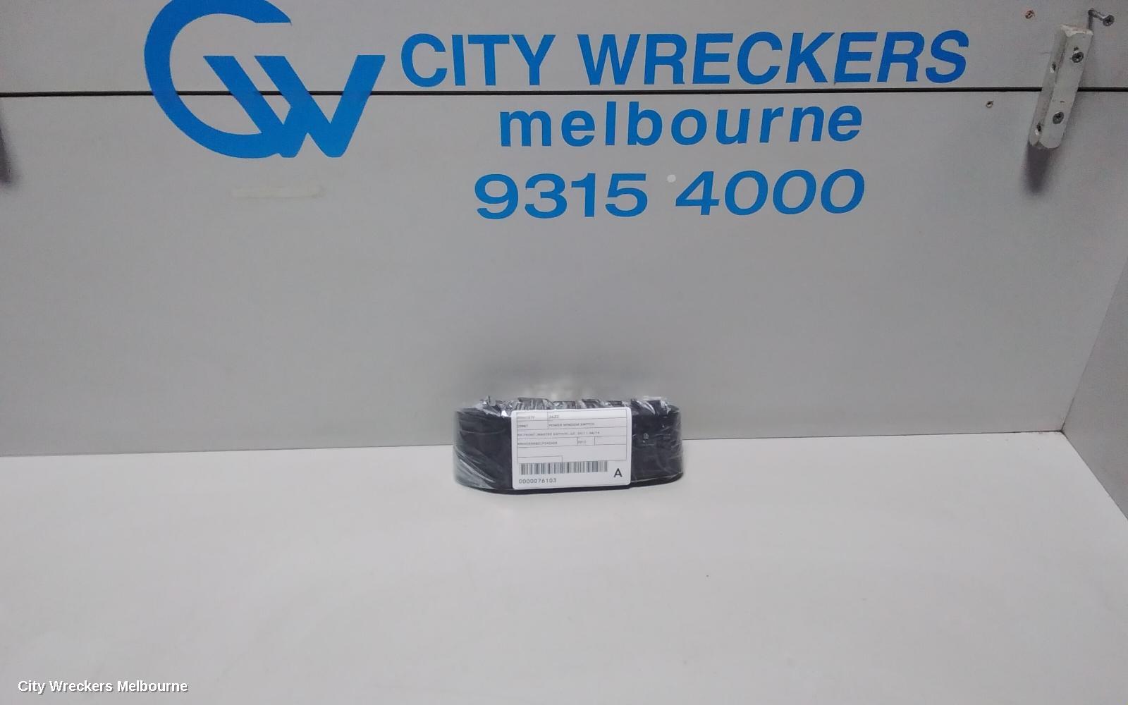 HONDA JAZZ PWR DR WIND SWITCH, RH FRONT (MASTER SWTICH), GE, 04/2011 - 06/2014