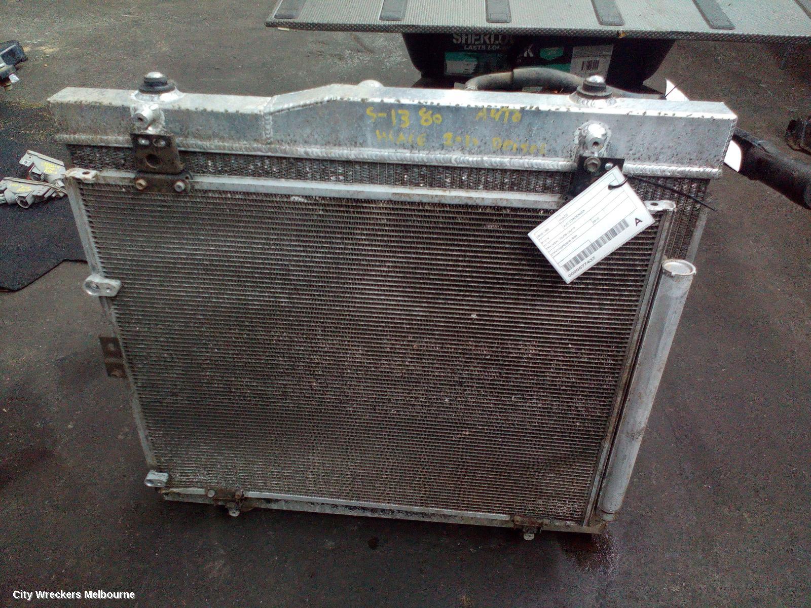 TOYOTA HIACE A/C CONDENSER, TRH/KDH, 03/2005 - 04/2019