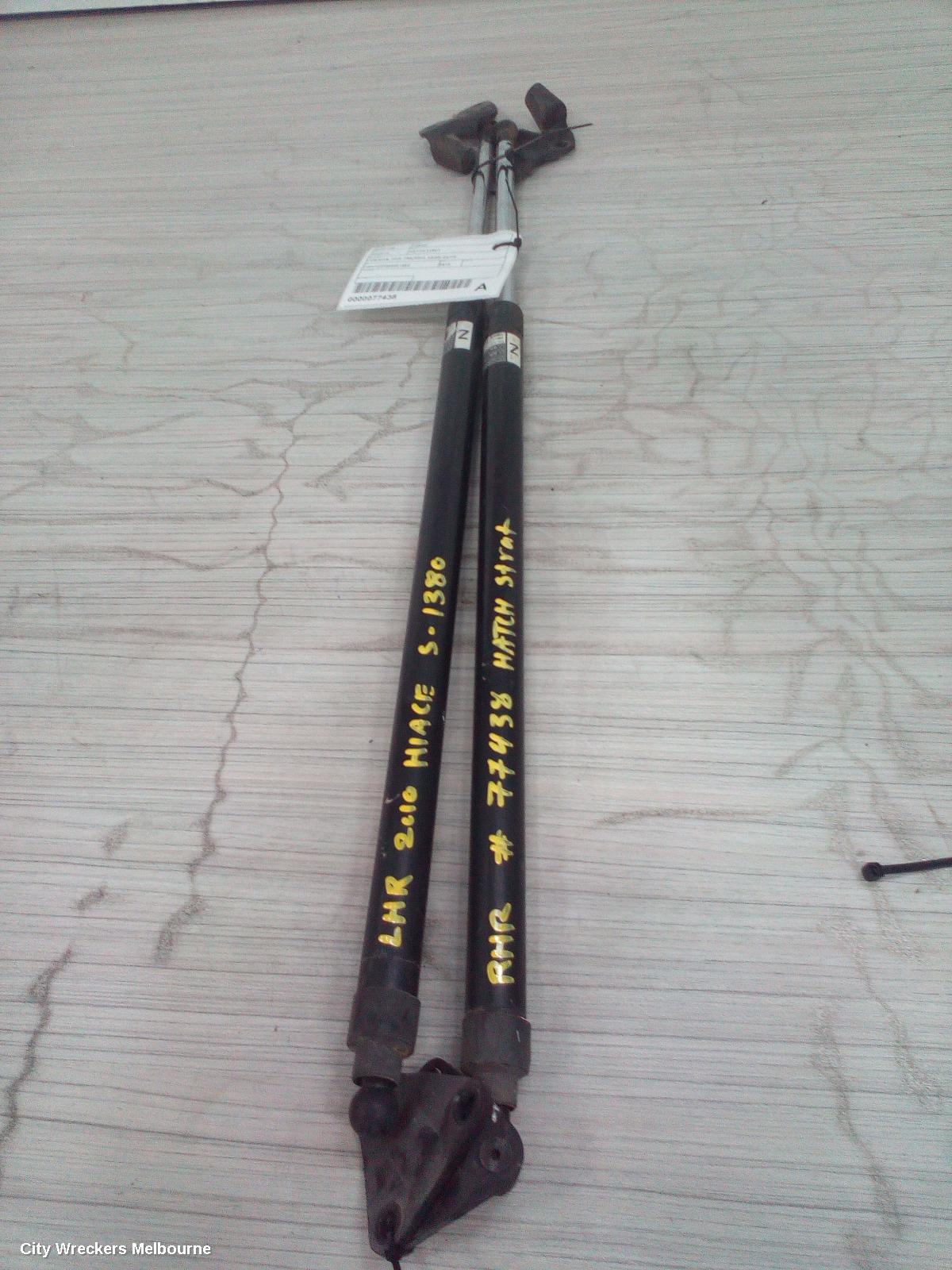 TOYOTA HIACE HATCH STRUT, LWB/SWB, PAIR, TRH/KDH, 03/2005 - 04/2019