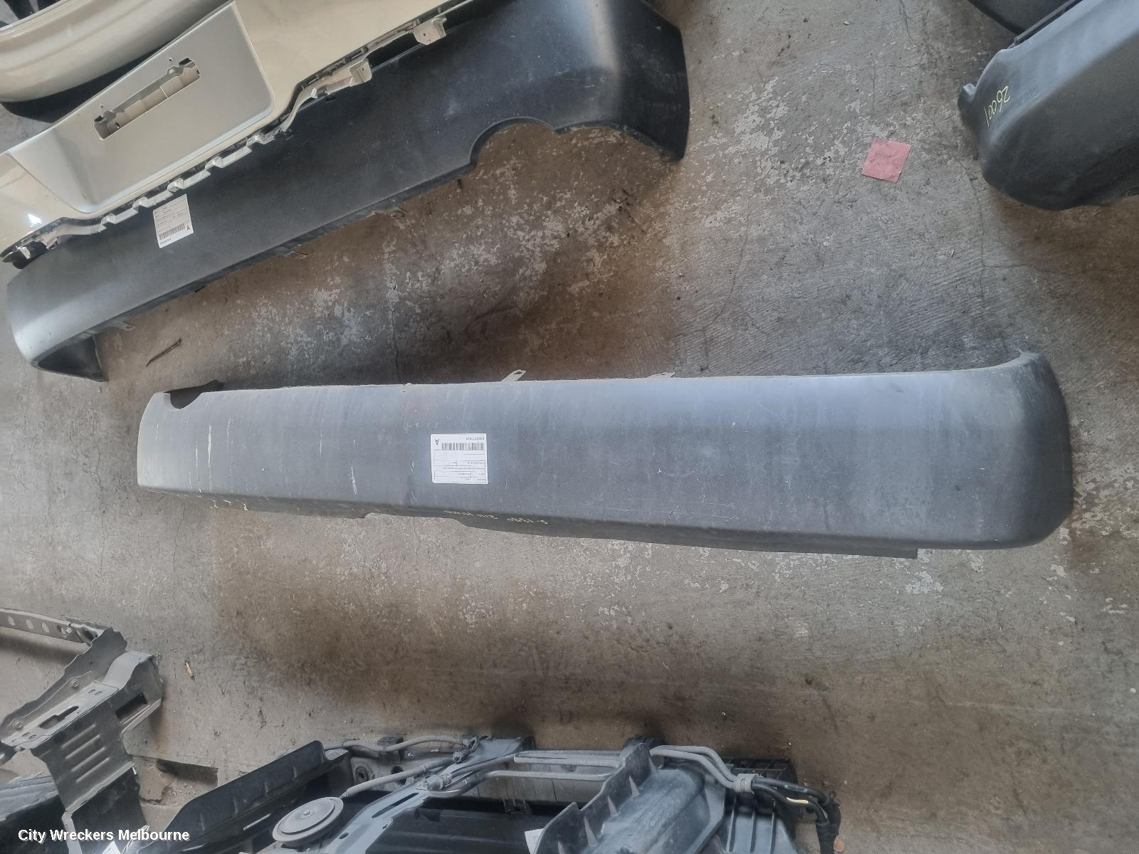 TOYOTA HIACE REAR BUMPER, TRH/KDH, LWB/SWB, NON STEP TYPE, 03/2005 - 04/2019
