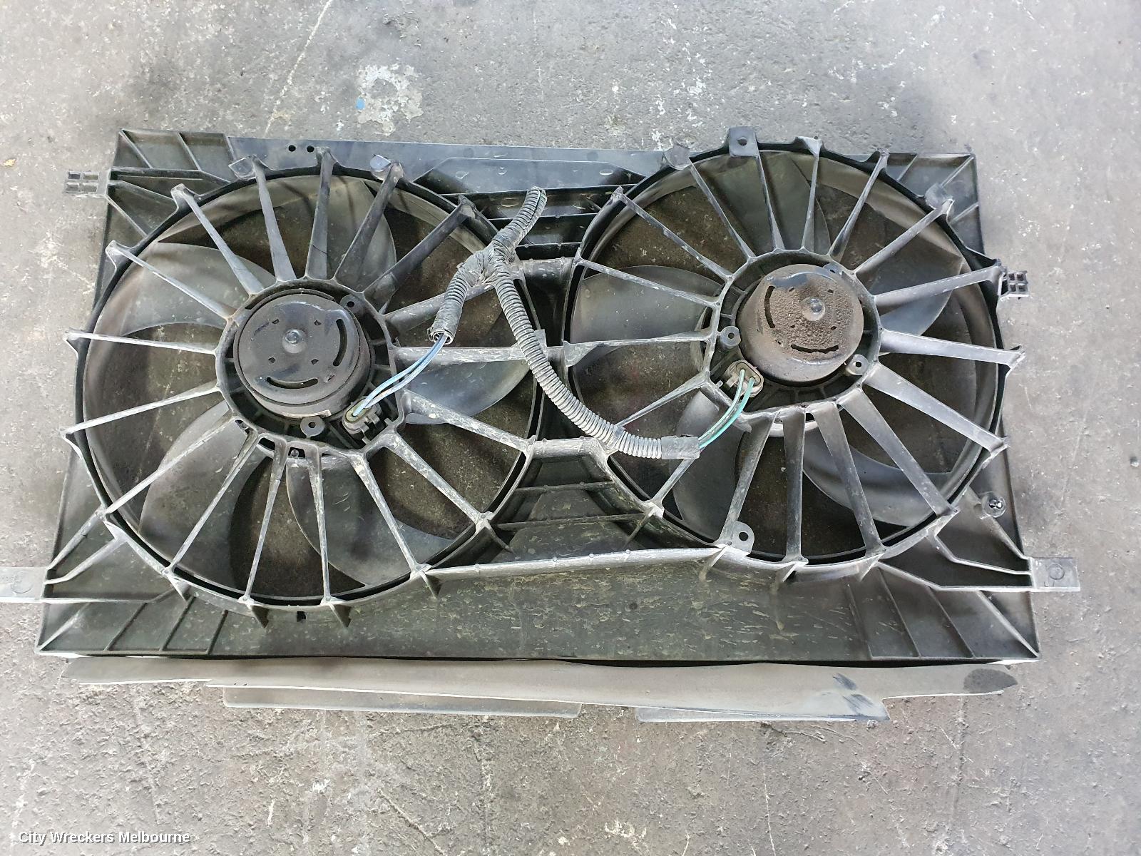 JEEP COMPASS FAN, DUAL FAN ASSY, 2.4, PETROL, MK SI-II, 03/2007 - 06/2013