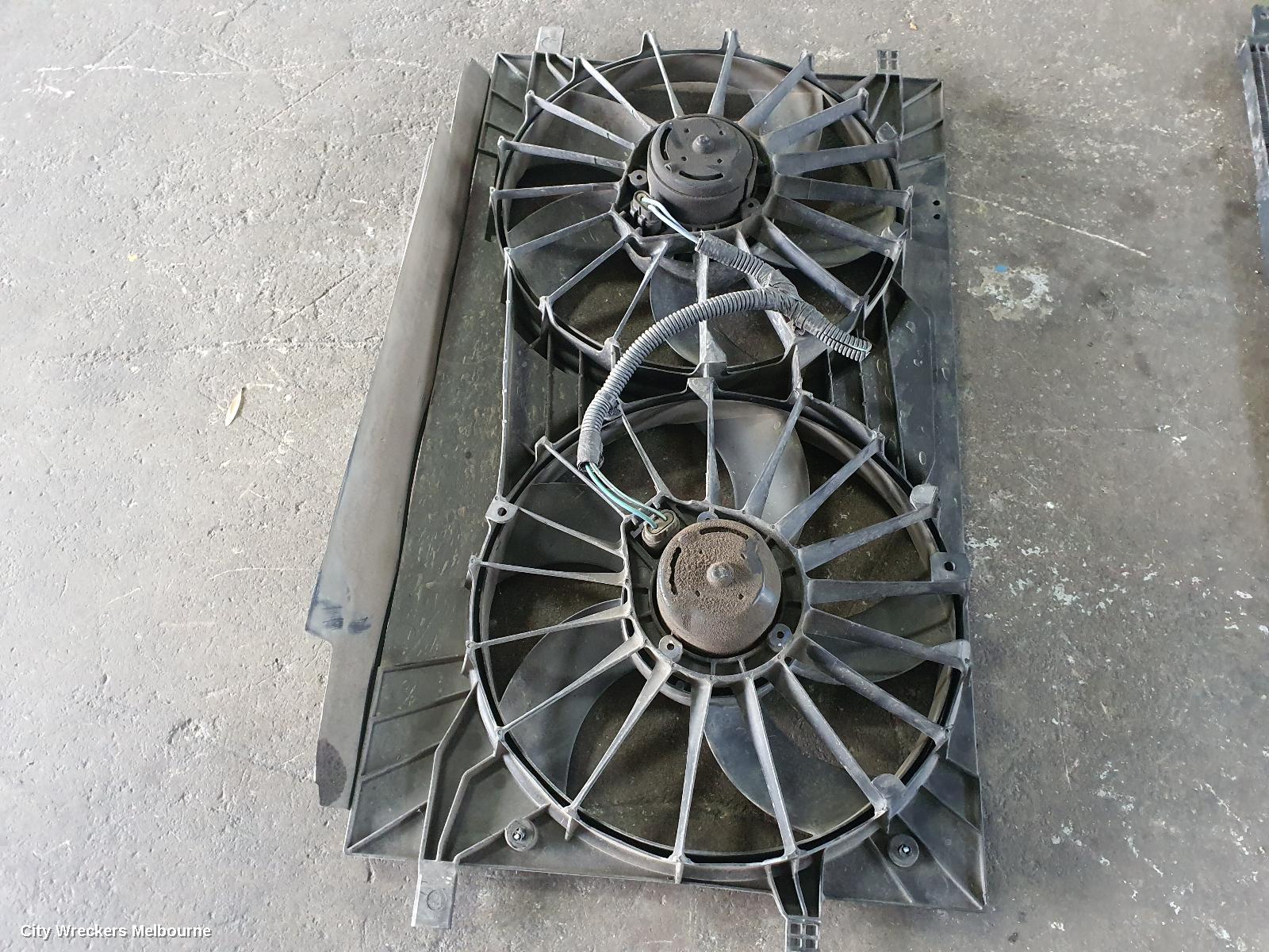 JEEP COMPASS FAN, DUAL FAN ASSY, 2.4, PETROL, MK SI-II, 03/2007 - 06/2013