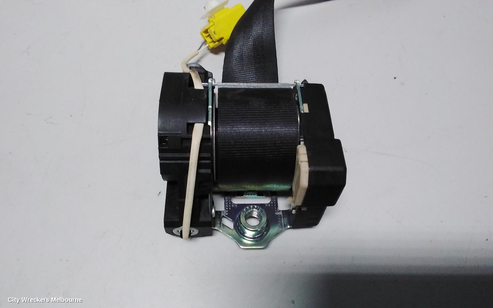 VOLKSWAGEN CADDY SEATBELT/STALK, LH FRONT, SEAT BELT ONLY, 2K, 12/2004 - 06/2015