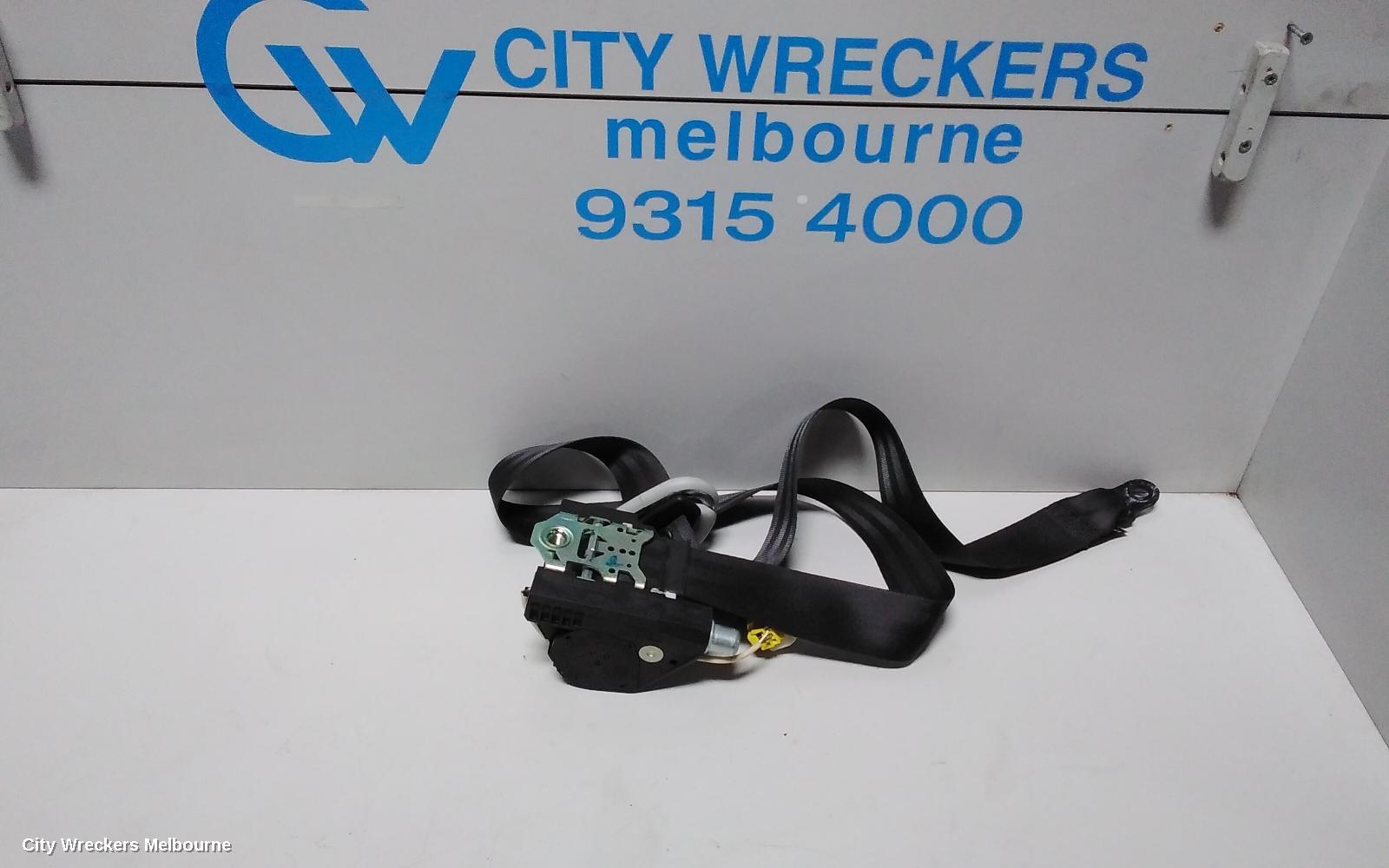 VOLKSWAGEN CADDY SEATBELT/STALK, LH FRONT, SEAT BELT ONLY, 2K, 12/2004 - 06/2015