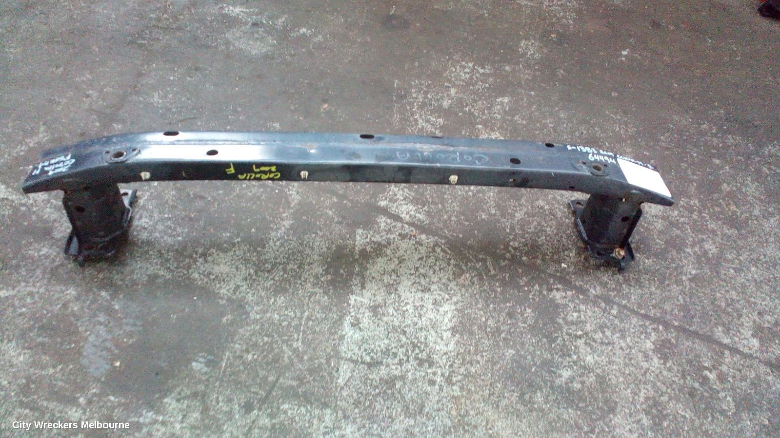 TOYOTA COROLLA F/BAR REINFORC/BRACK, MAIN REINFORCEMENT, ZRE152R, HATCH, 03/2007 - 09/2012