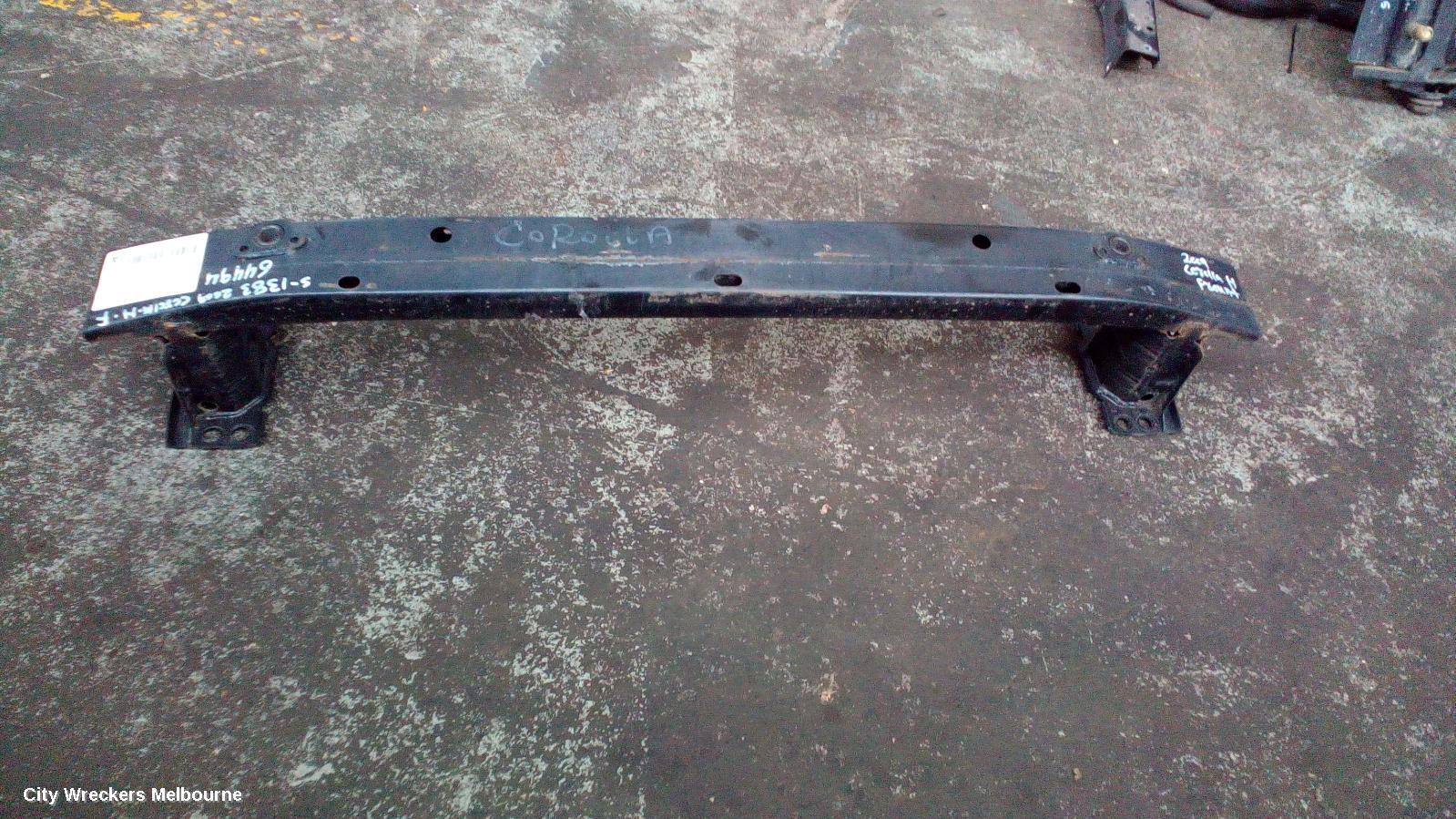 TOYOTA COROLLA F/BAR REINFORC/BRACK, MAIN REINFORCEMENT, ZRE152R, HATCH, 03/2007 - 09/2012