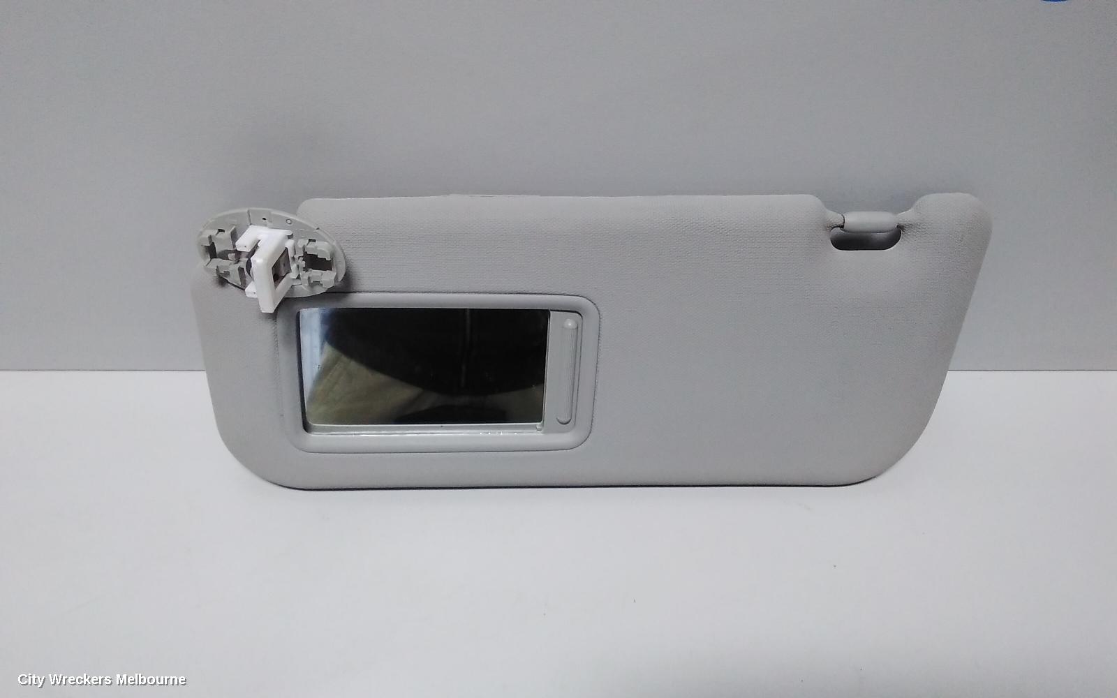 TOYOTA COROLLA SUNVISOR, ZRE152/20153R, LH SIDE, 03/2007 - 10/2013