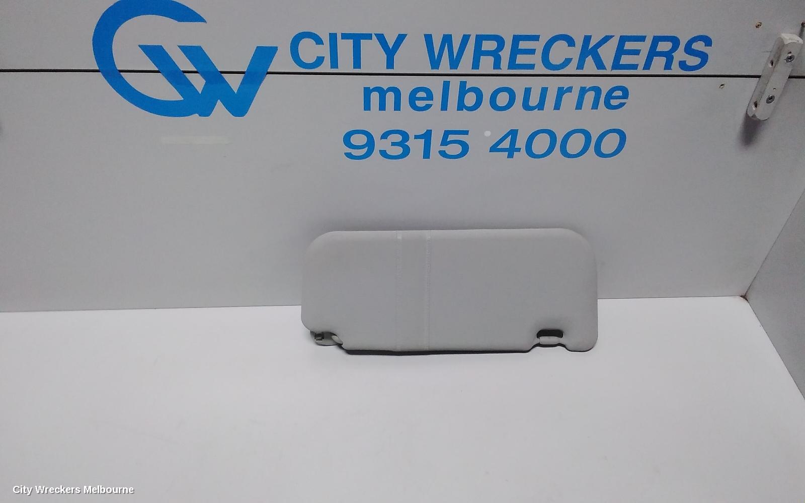 TOYOTA COROLLA SUNVISOR, ZRE152/20153R, LH SIDE, 03/2007 - 10/2013