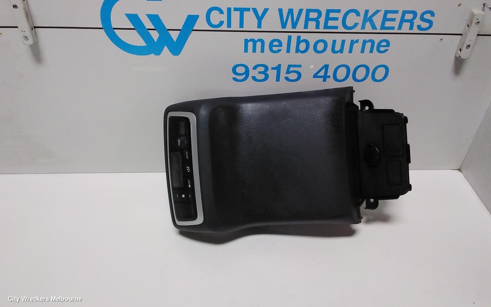 TOYOTA KLUGER HEATER/AC CONTROLS, GSU50/GSU55, CLIMATE CONTROL TYPE (REAR), 03/2014 - 02/2021