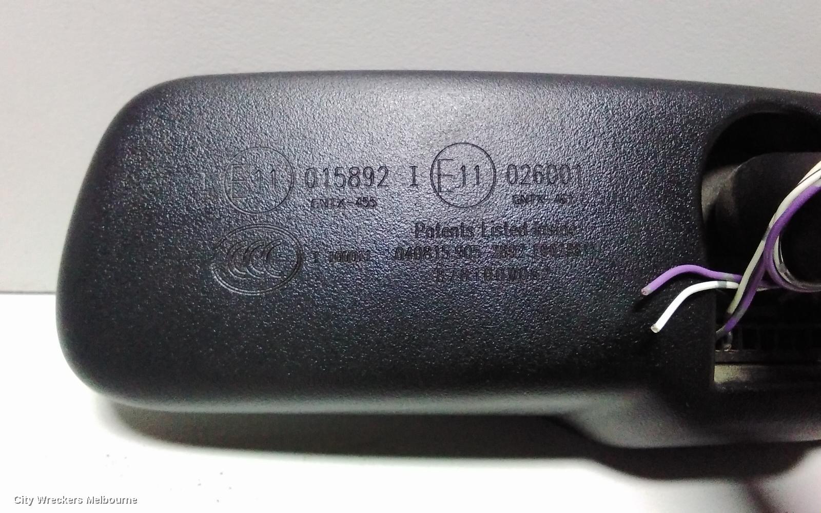 TOYOTA KLUGER INTERIOR MIRROR, XU50 SERIES, 03/2014 - 02/2021