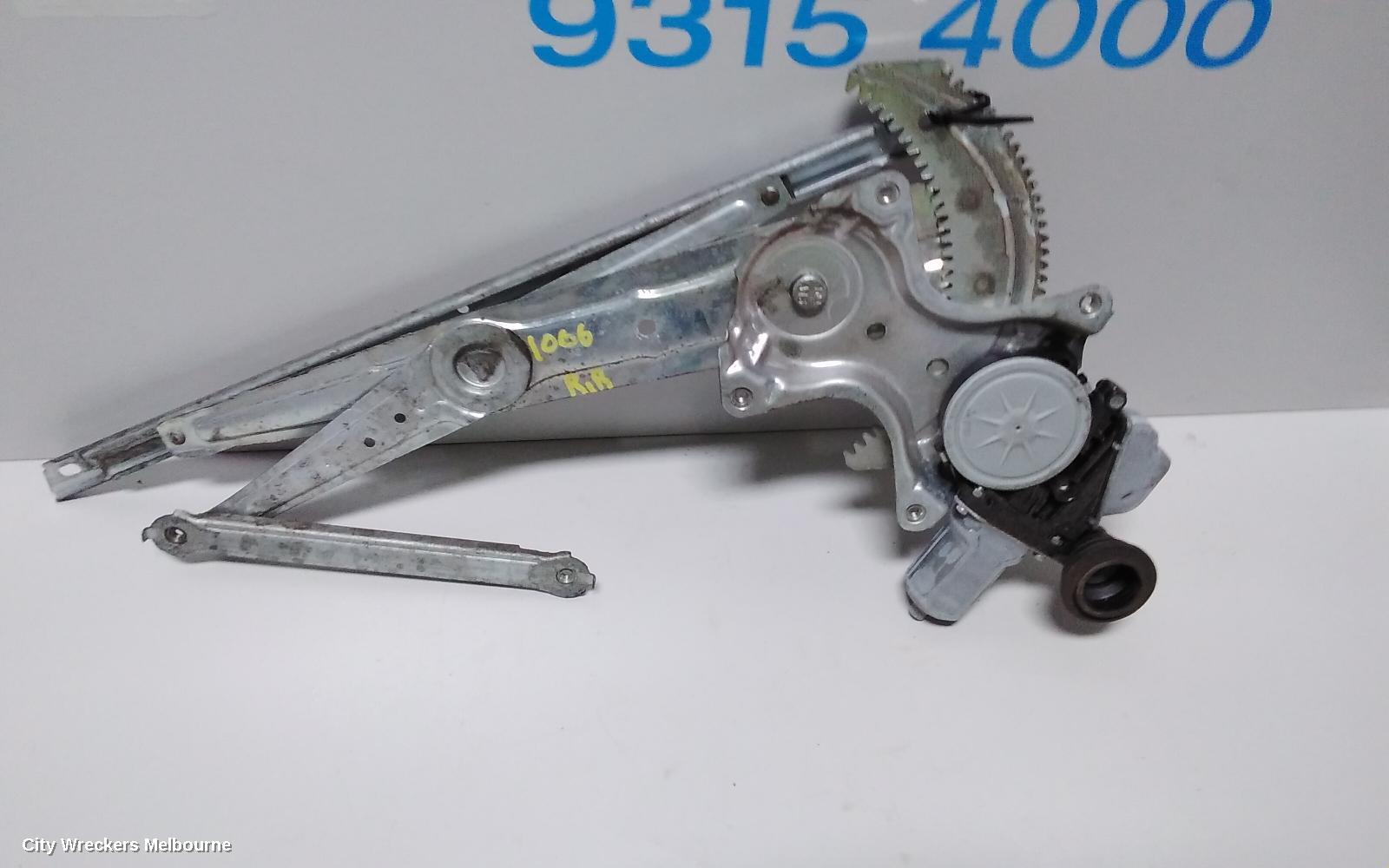 TOYOTA KLUGER RIGHT REAR WND REG/MOTOR, XU50 SERIES, 03/2014 - 02/2021
