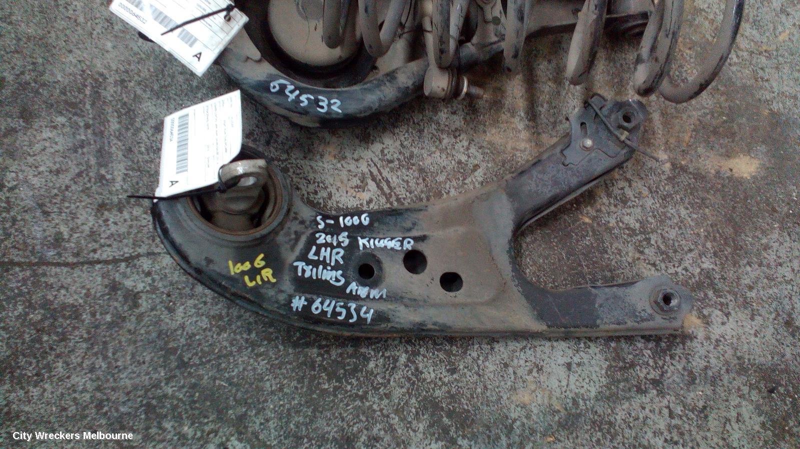 TOYOTA KLUGER RIGHT REAR TRAILING ARM, LOWER CONTROL ARM-MAIN, GSU50/GSU55, 03/2014 ONWARDS