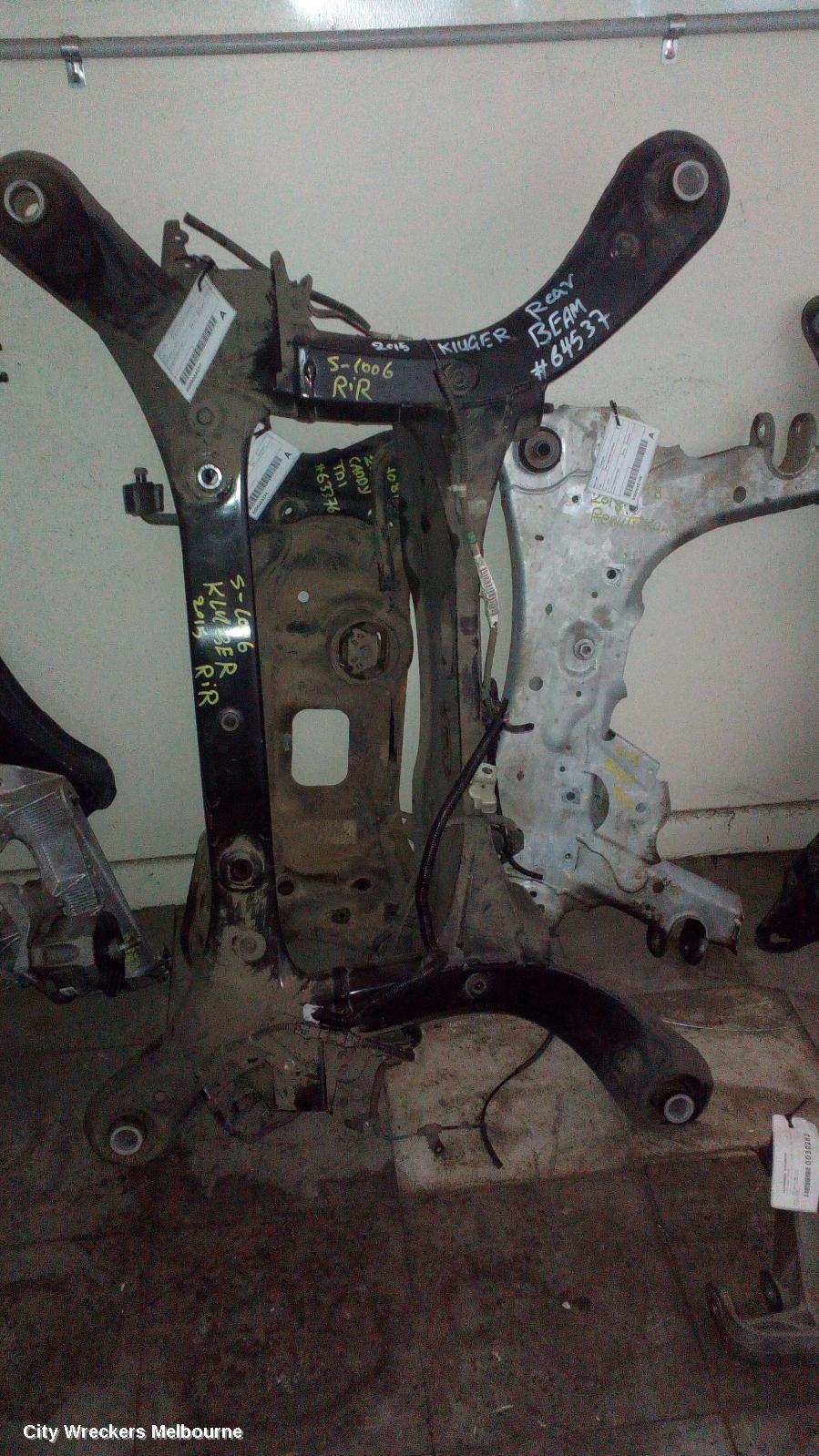 TOYOTA KLUGER R BEAM/CRADLE/XMEMBR, XU50 SERIES, 03/2014 - 02/2021