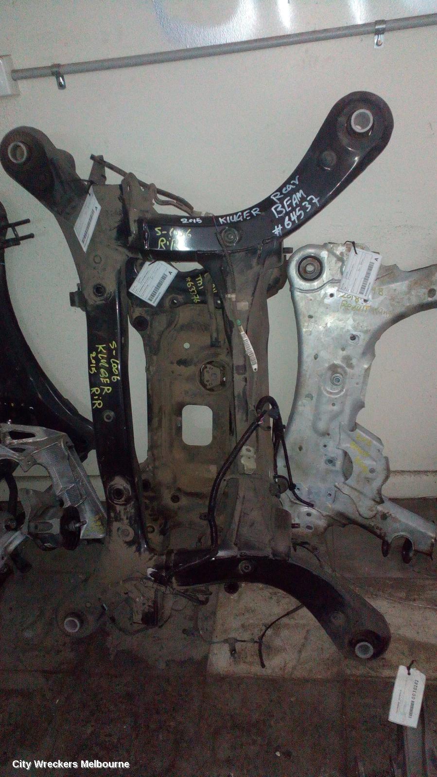 TOYOTA KLUGER R BEAM/CRADLE/XMEMBR, XU50 SERIES, 03/2014 - 02/2021