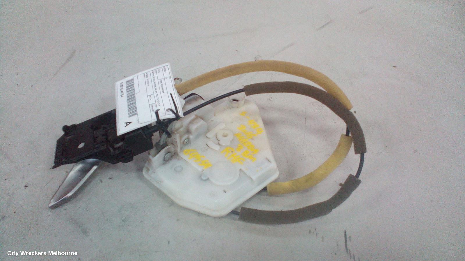 MAZDA 3 DOOR/BOOT/GATE LOCK, RIGHT FRONT DOOR LOCK, BM-BN, 06/2013 - 02/2019