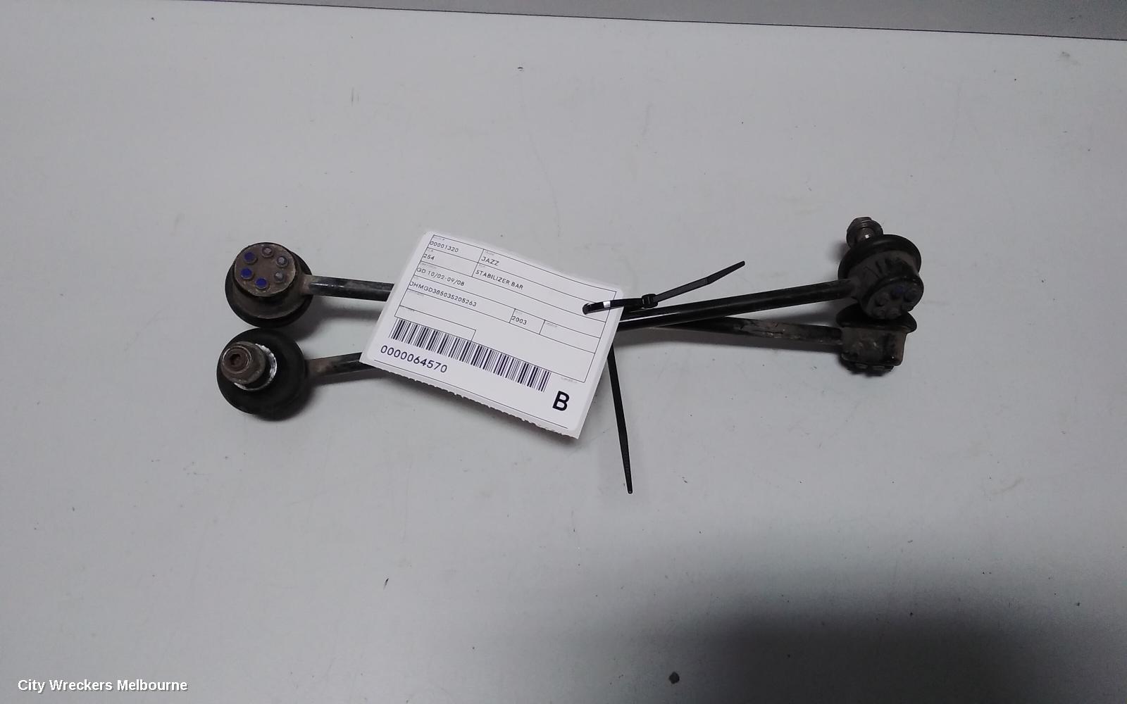 HONDA JAZZ STABILISER BAR, GD 10/2002 - 09/2008