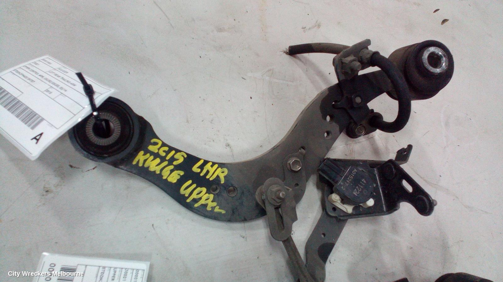 TOYOTA KLUGER LEFT REAR TRAILING ARM, UPPER CONTROL ARM, GSU50/GSU55, 03/2014 ONWARDS