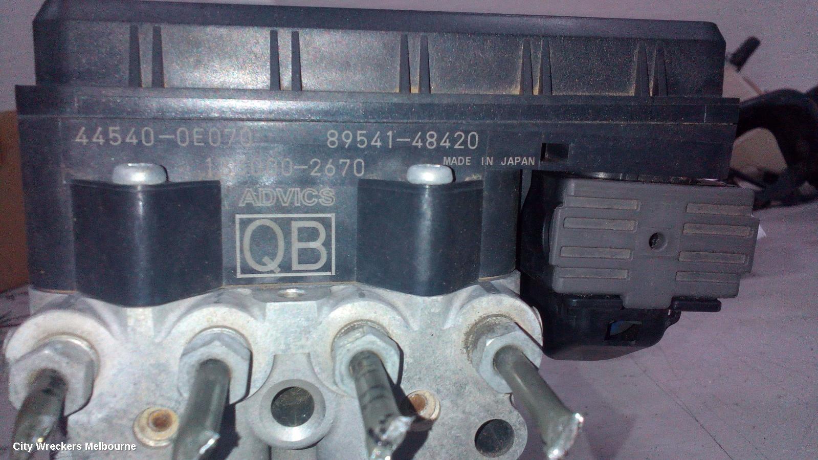 TOYOTA KLUGER ABS PUMP/MODULATOR, XU50 SERIES, 03/2014 - 01/2017