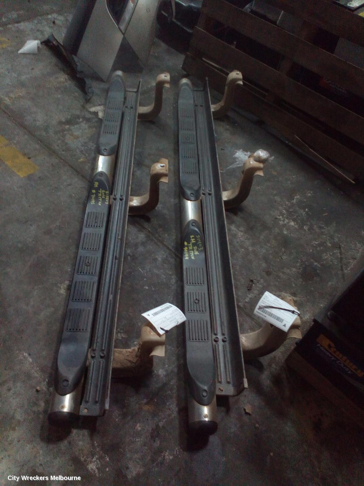 MITSUBISHI TRITON SIDE STEP/SKIRT, MQ, LH SIDE, FLAT TYPE (STANDARD), CHROME, 04/2015 - 10/2018