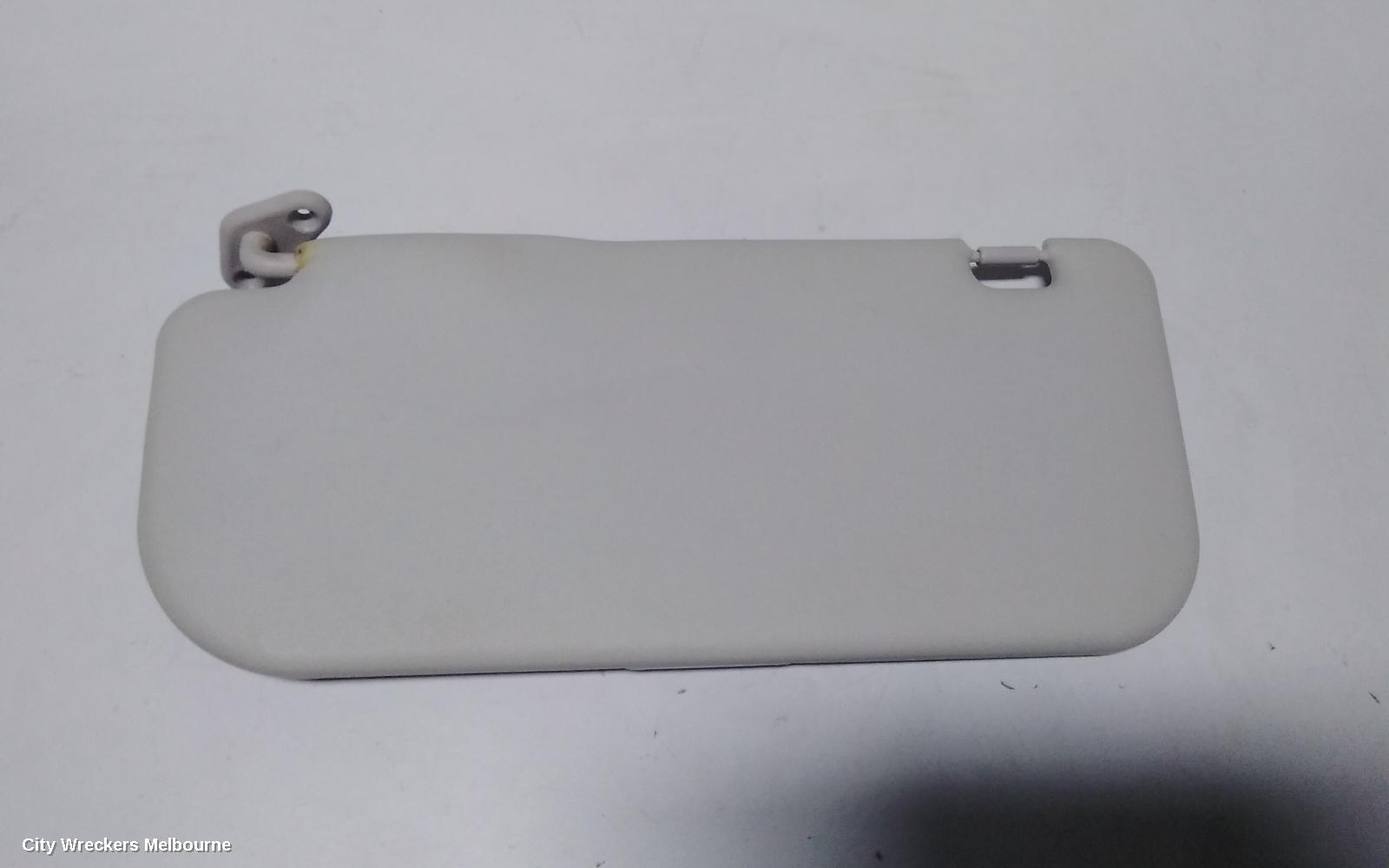 MITSUBISHI TRITON SUNVISOR, MQ, RH SIDE, VINYL, GREY, 03/2015 - 10/2018
