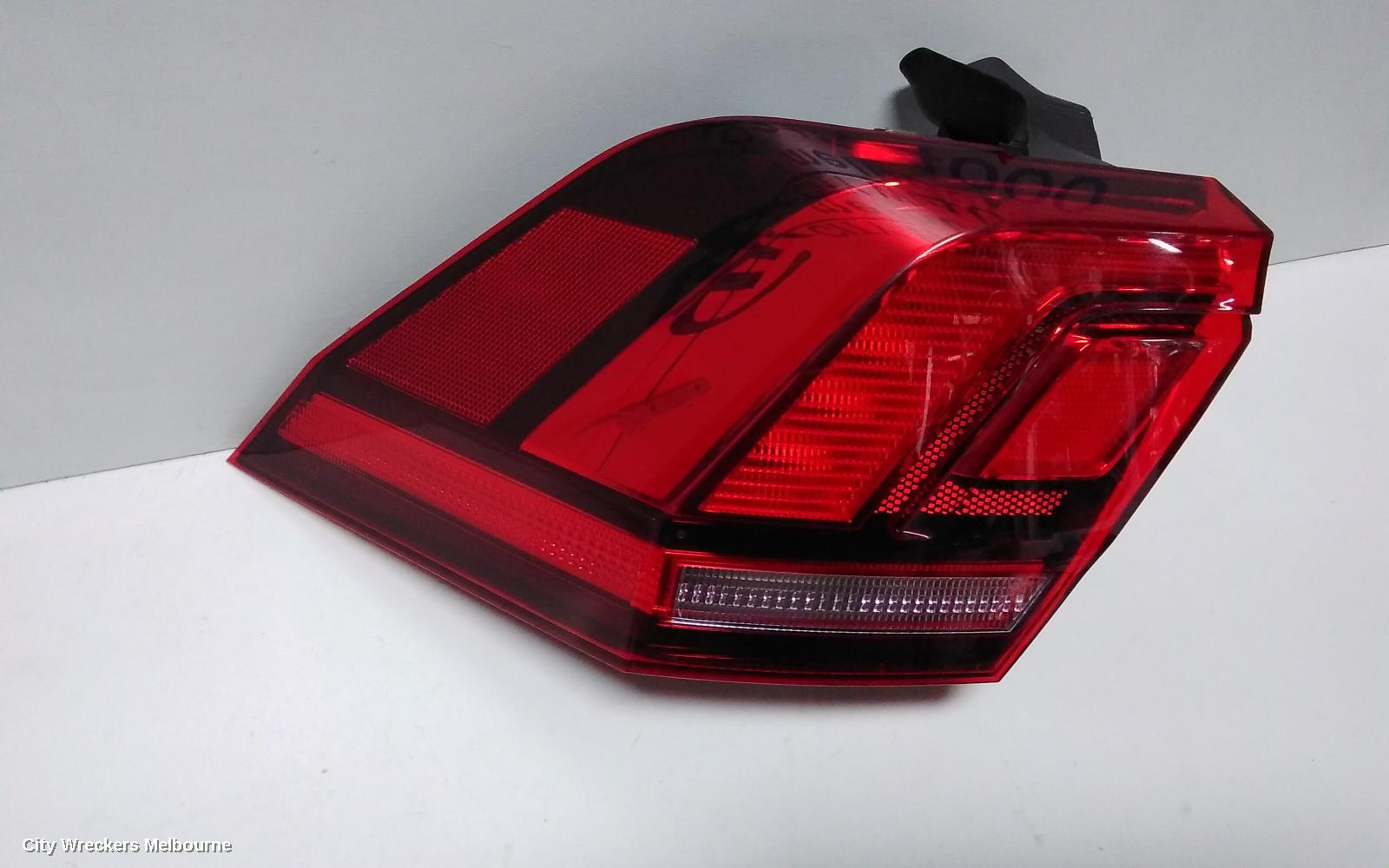 VOLKSWAGEN TIGUAN LEFT TAILLIGHT, IN BODY, LED TYPE, NON DYNAMIC INDICATORS (8SK), 5NA, 06/2016 ONWARDS