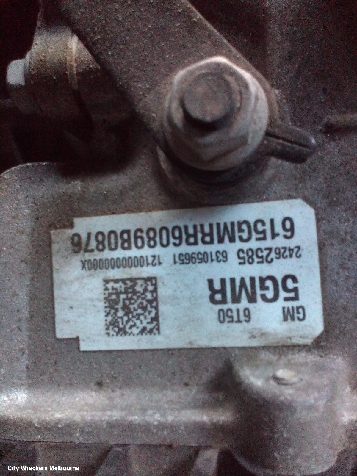 HOLDEN CAPTIVA TRANS/GEARBOX, AUTO, AWD, DIESEL, 2.2, 5GMR TAG (GEN 2), NO TRANSFER CASE, CG, 08/2012 - 06/2018