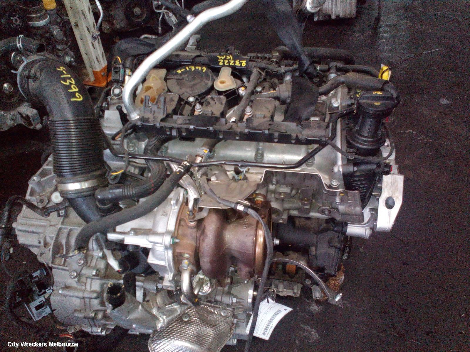 VOLKSWAGEN TIGUAN ENGINE, PETROL, 2.0, TURBO, 5NA, CZPA CODE, 06/2016 ONWARDS
