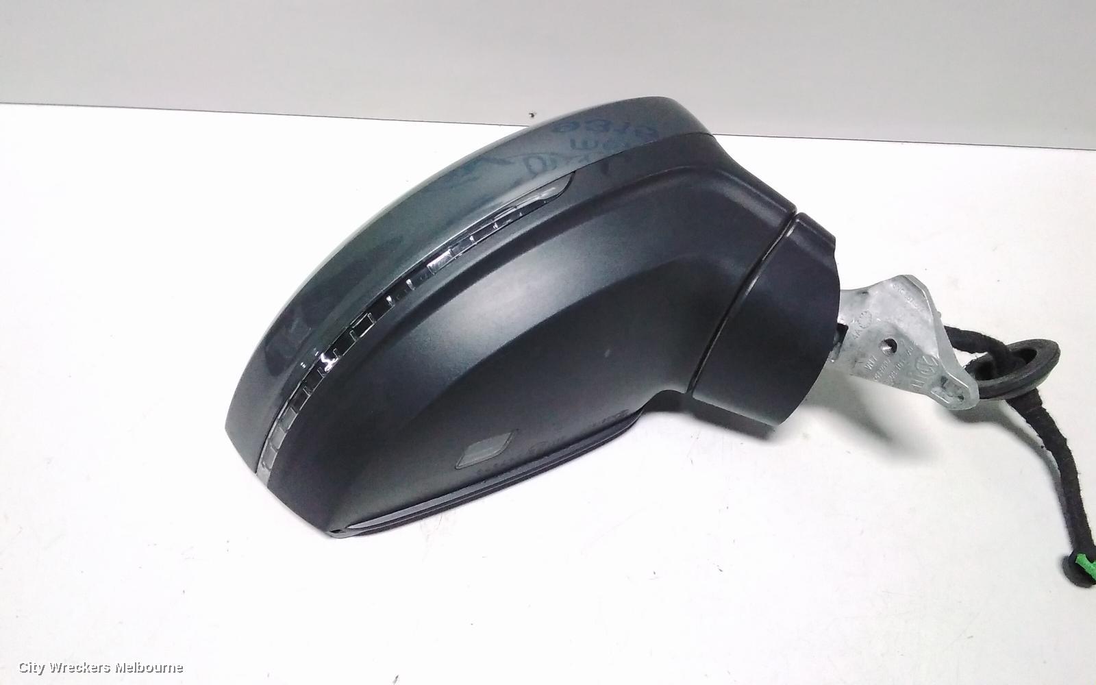 VOLKSWAGEN TIGUAN RIGHT DOOR MIRROR, 5NA, POWER FOLD, NON LANE CHANGE ASSIST & NON CAMERA TYPE, 06/2016 - 02/2021