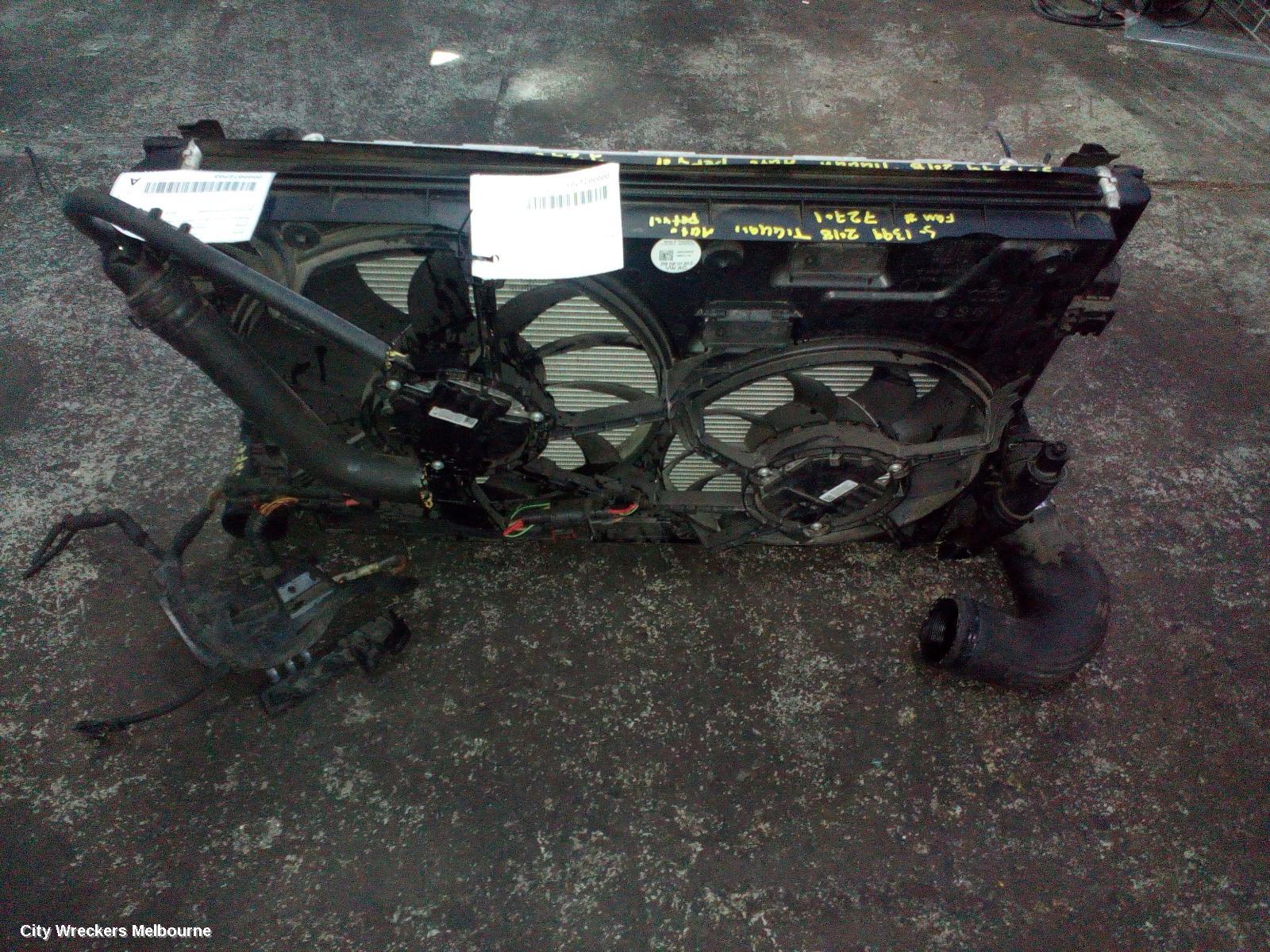 VOLKSWAGEN TIGUAN A/C CONDENSER, 5NA, 06/2016 - 02/2024