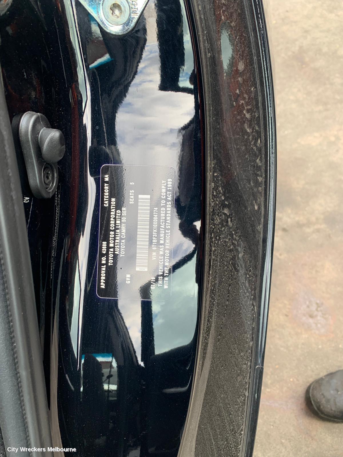 TOYOTA CAMRY FUEL PUMP, XV50, 05/2015 - 10/2017