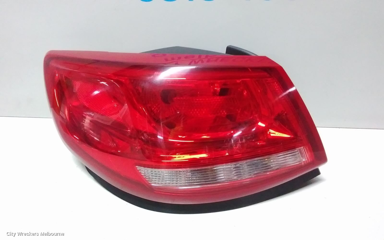 HOLDEN COMMODORE LEFT TAILLIGHT, VF, SEDAN, CLEAR TYPE, EVOKE/SV6/SS/INTERNATIONAL, 05/2013 - 12/2017