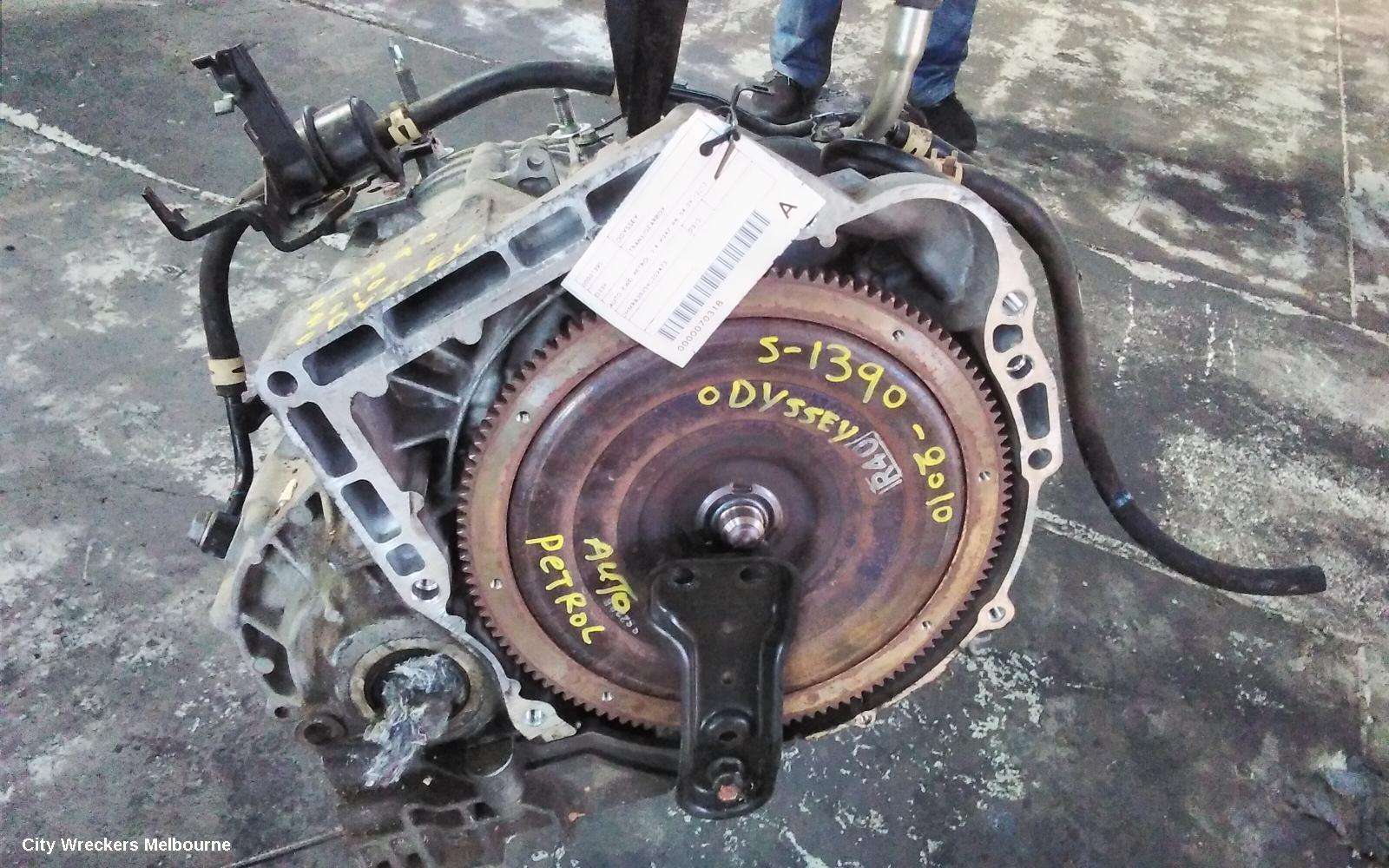 HONDA ODYSSEY TRANS/GEARBOX, AUTO, FWD, PETROL, 2.4, K24Z, RB, 04/2009 - 12/2013