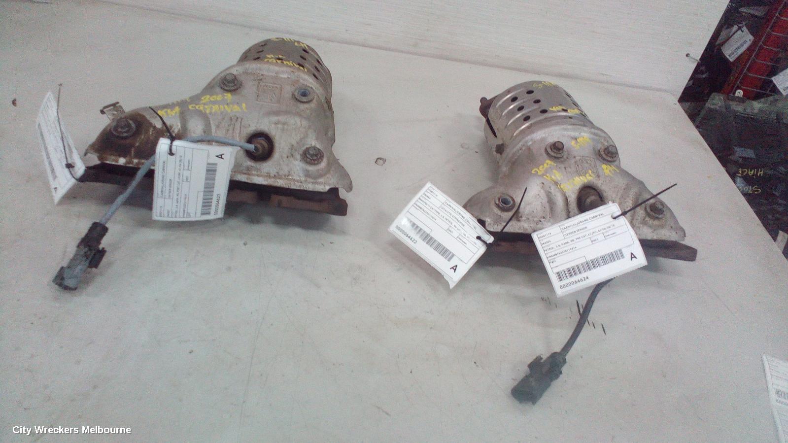 KIA CARNIVAL/GRAND CARNIVAL OXYGEN SENSOR, PETROL, 3.8, G6DA, VQ, POST CAT, LH/RH, 01/2006 - 05/2010