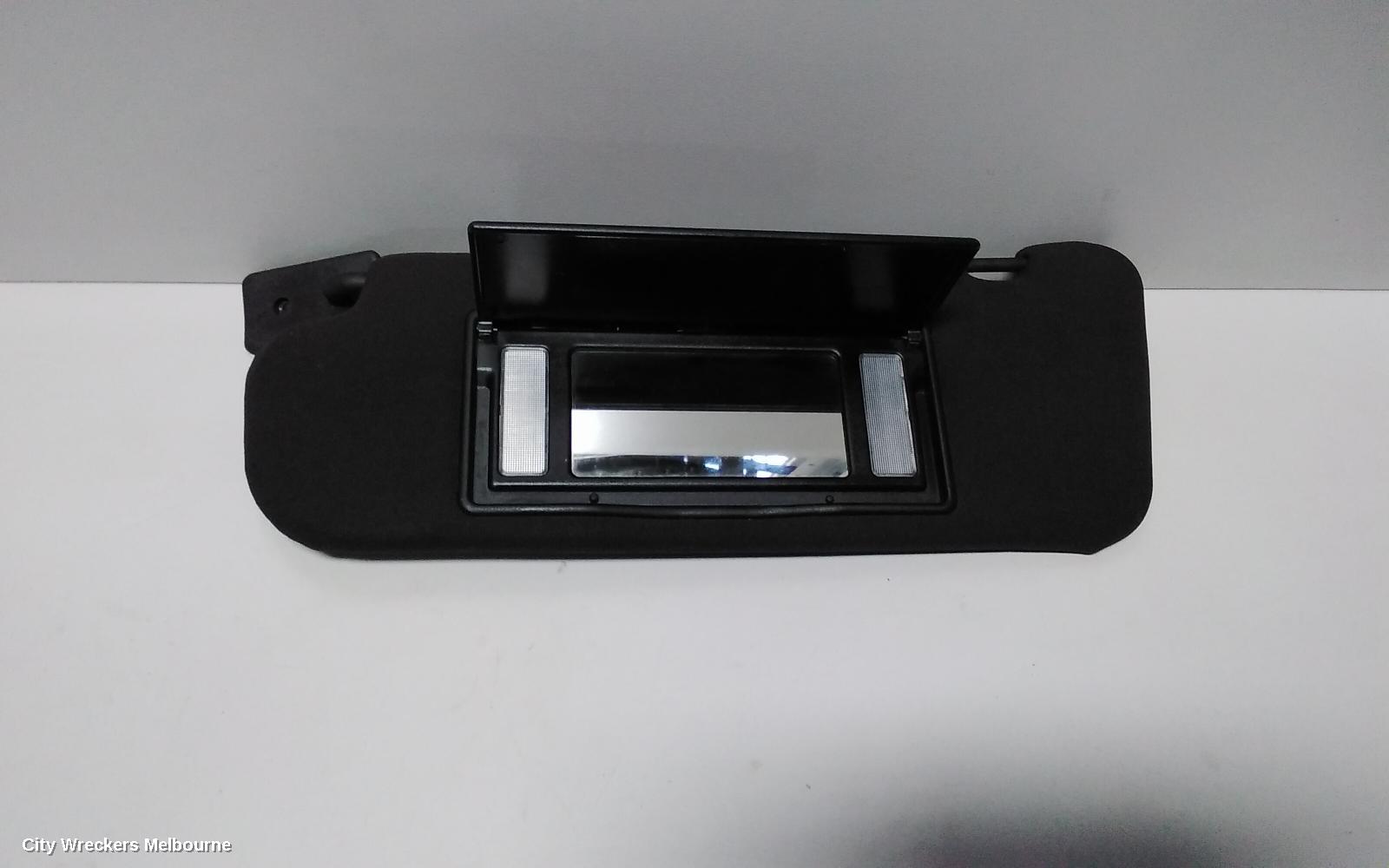 HOLDEN COMMODORE SUNVISOR, VE, LH SIDE, LIGHT GREY, 08/2006 - 04/2013