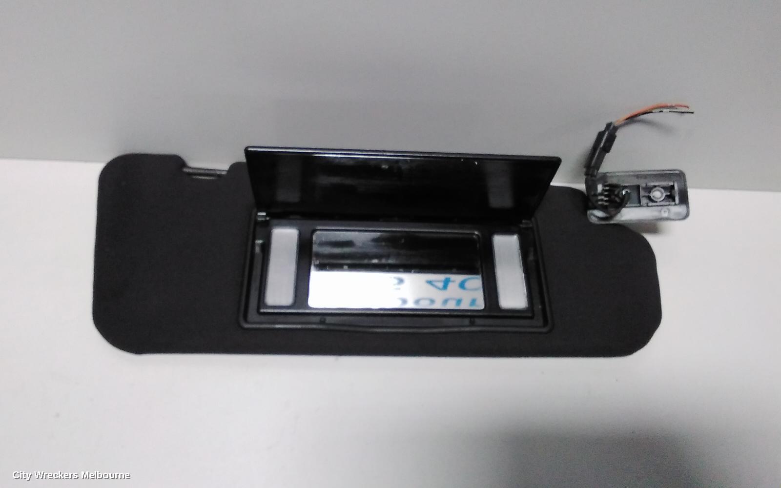 HOLDEN COMMODORE SUNVISOR, VE, RH SIDE, LIGHT GREY, 08/2006 - 04/2013