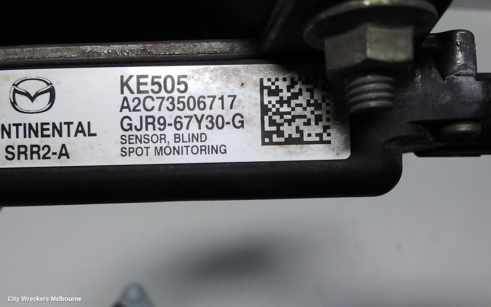 MAZDA 3, BM 06/2013 - 05/2016, BLIND SPOT MODUEL RH GJR9-67Y30-G: 64687