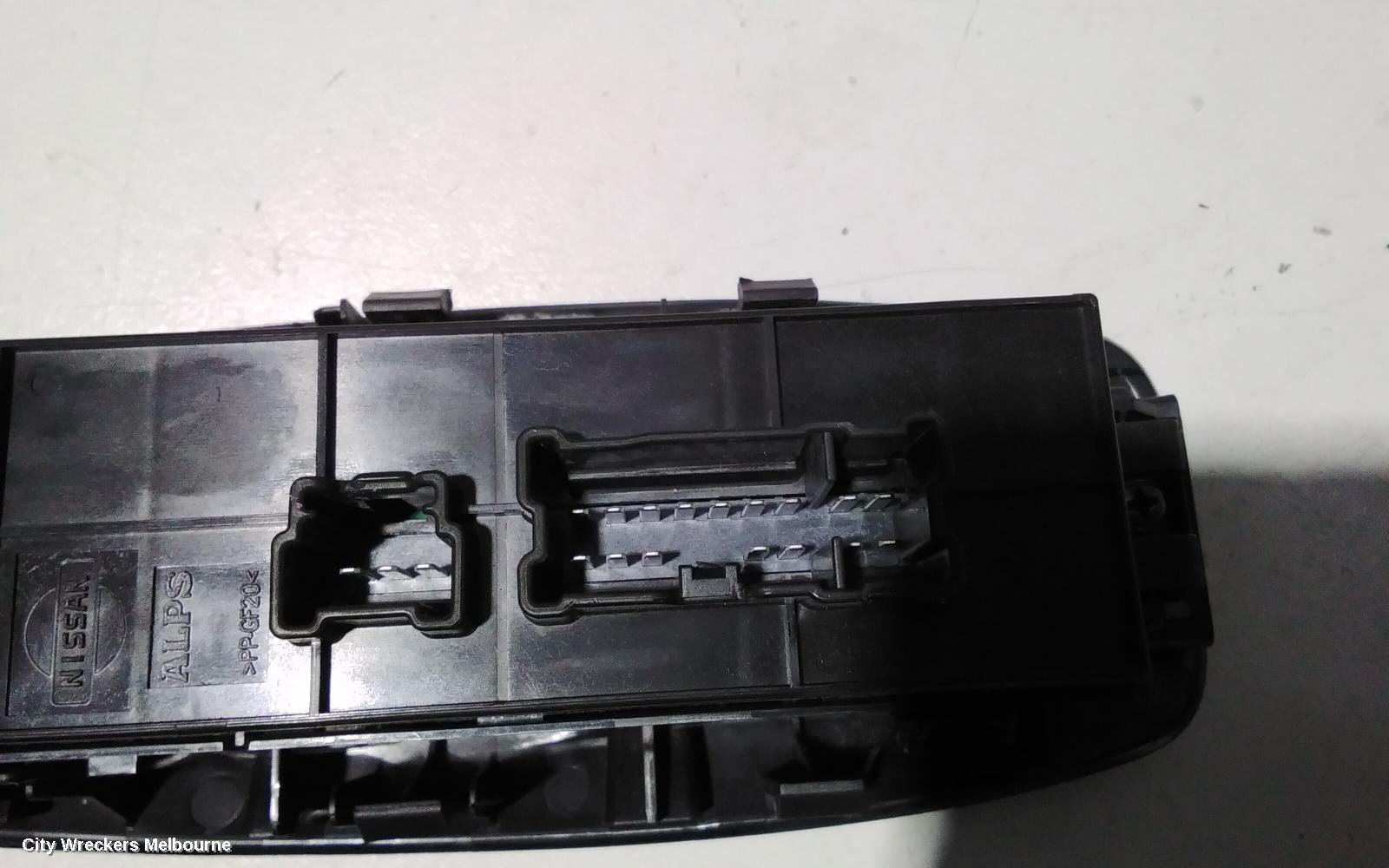 NISSAN PATHFINDER PWR DR WIND SWITCH, RH FRONT (MASTER SWITCH), R52, 10/2013 - 04/2021
