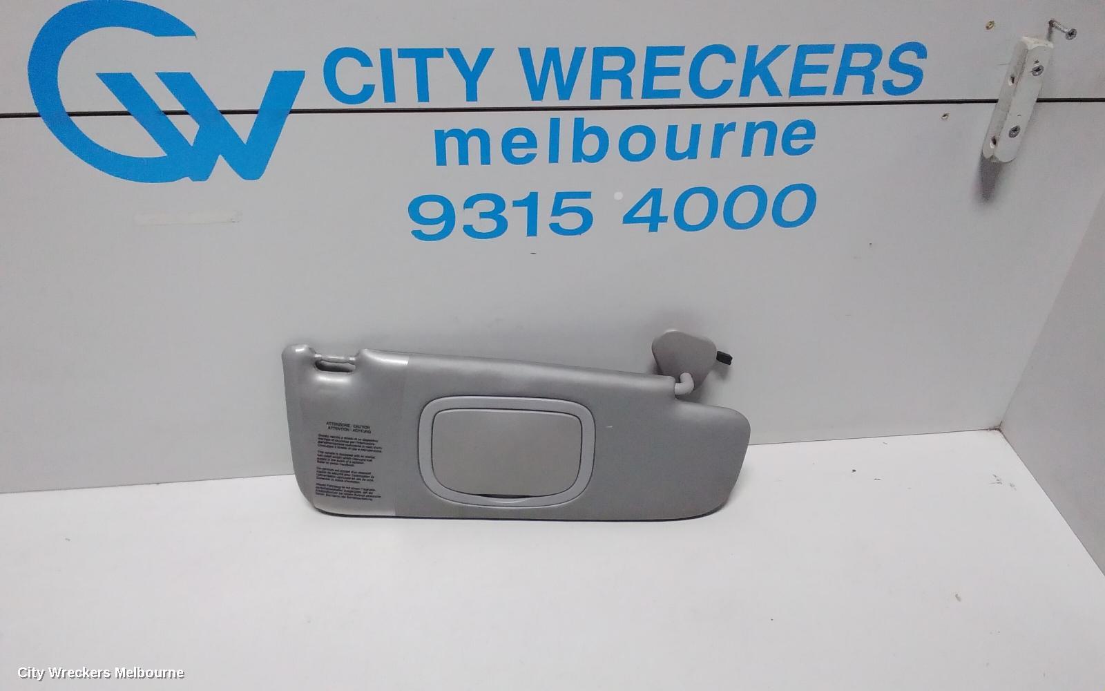 ALFA ROMEO GIULIETTA SUNVISOR, 940 SERIES (RH SIDE), 01/2011 ONWARDS