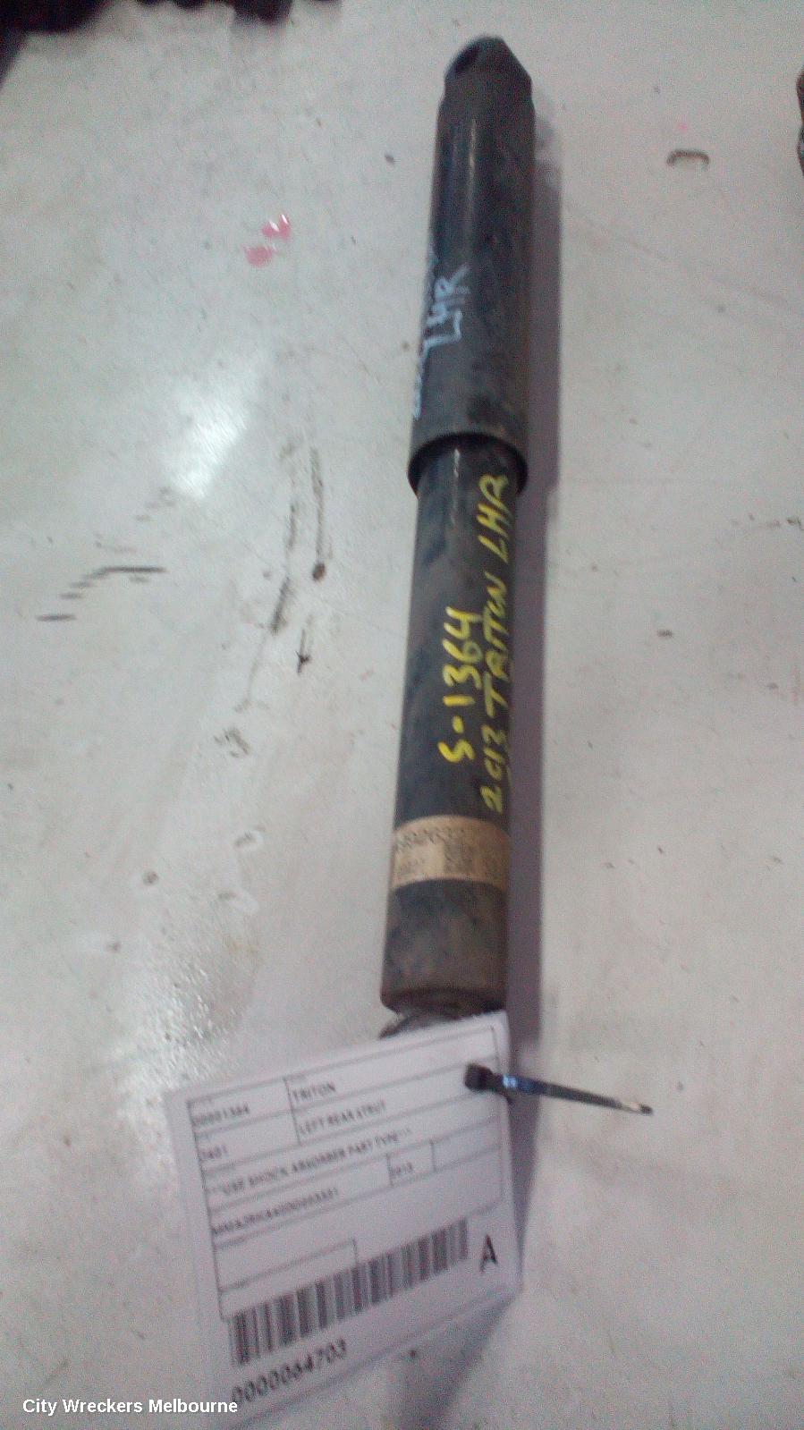 MITSUBISHI TRITON LEFT REAR STRUT, ***USE SHOCK ABSORBER PART TYPE***
