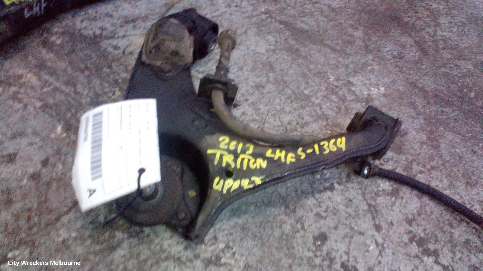 MITSUBISHI TRITON LEFT FRONT UPPER CONTROL ARM, 2WD, ML-MN, 07/2006 - 04/2015